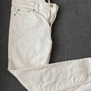 Banana Republic Women’s White Jeans - Size 0